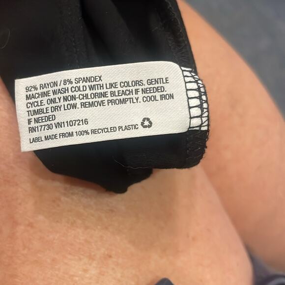 The Nines by Hatch maternity Women’s medium Black bodysuit Lagenlook - Picture 6 of 6